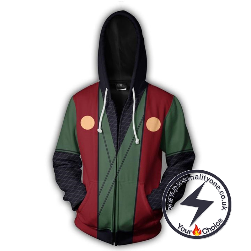 Naruto Jiraiya Zip Up Hoodie Jacket